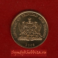 5 центов 2008 года Тринидад и Тобаго